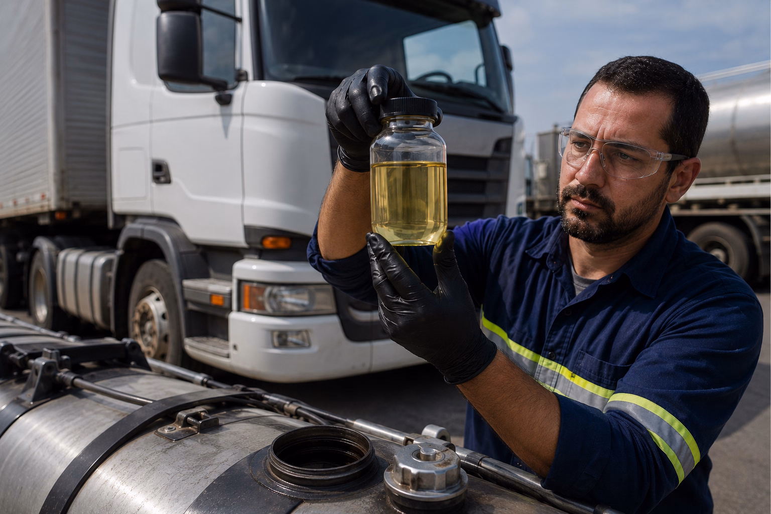 Fiscalização da qualidade do diesel na gestão de frotas